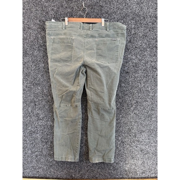 Columbia jeans outdoor wear workwear olive green jeans mens 44/32 - Picture 2 of 8